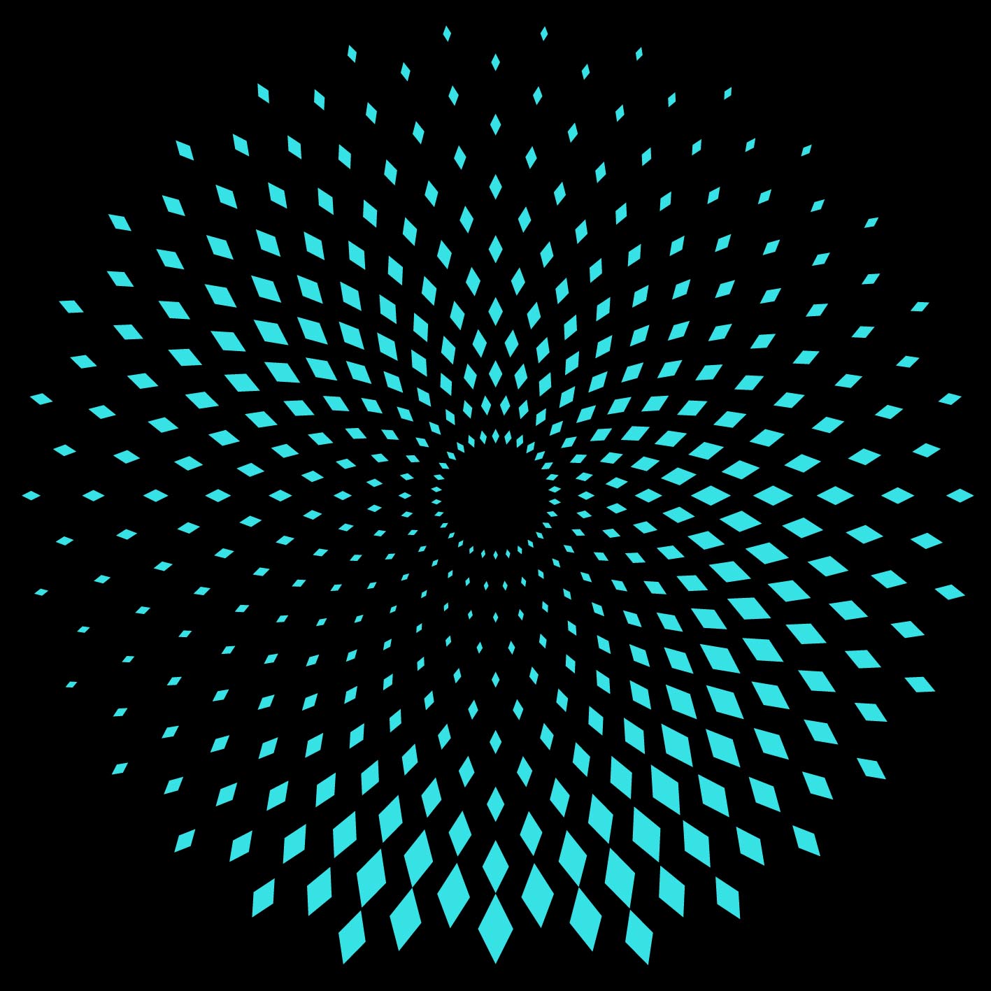 Polar Array + Rhombus 2026-05-31 12:42 perforation template preview